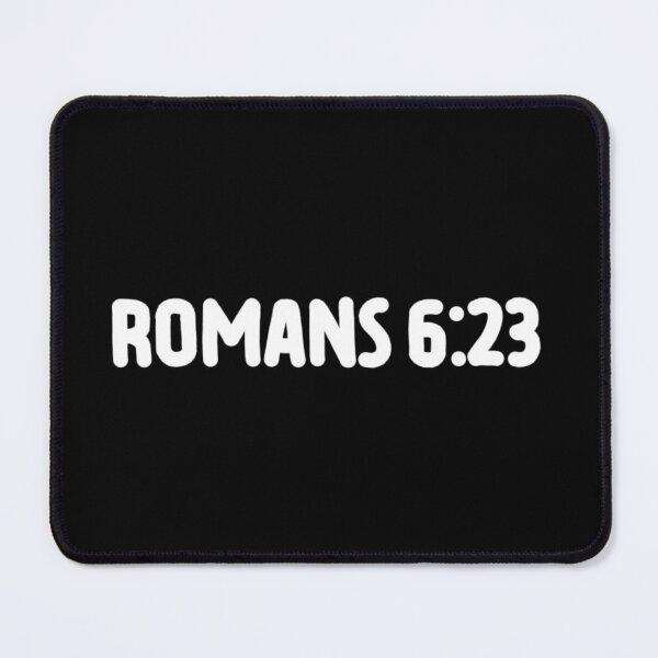 Item preview, Romans 6:23 white text designed and sold by LRM_ artz.