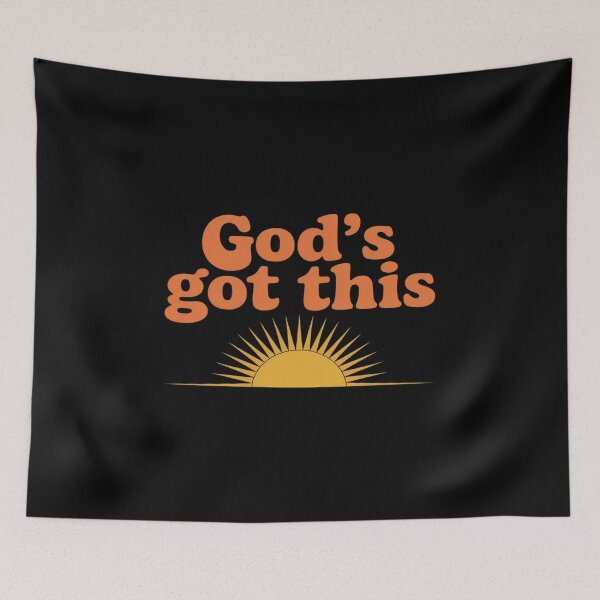 Item preview, Inspirational and cute Christian - God's got this designed and sold by Rotasiin.