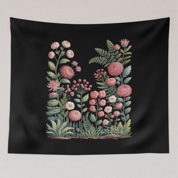 Item preview, Inspired Flower Botanical Chart Plant Lover 1 designed and sold by Rotasiin.