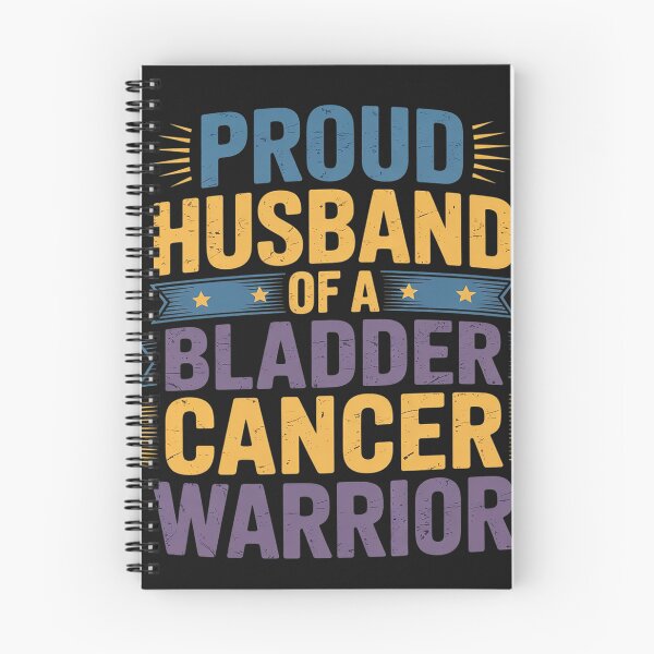 Item preview, Proud Husband Bladder Cancer Purple Blue And Yellow Ribbon designed and sold by AvagondaMind.