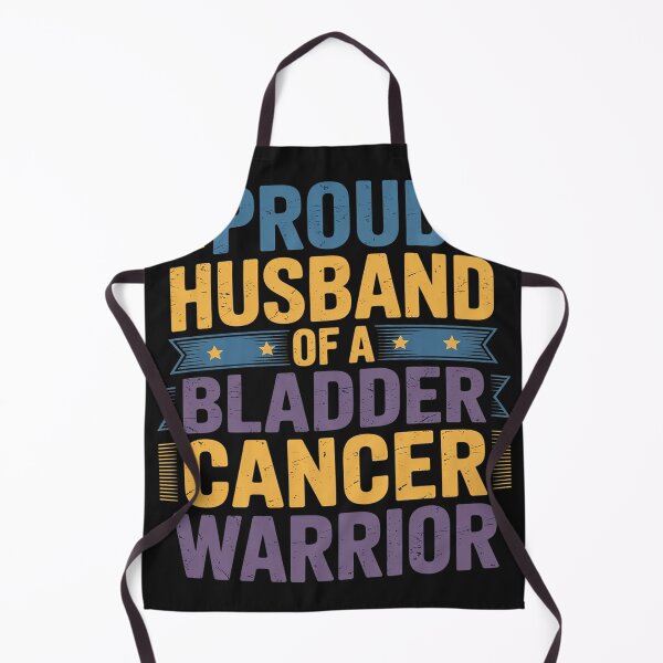 Item preview, Proud Husband Bladder Cancer Purple Blue And Yellow Ribbon designed and sold by AvagondaMind.
