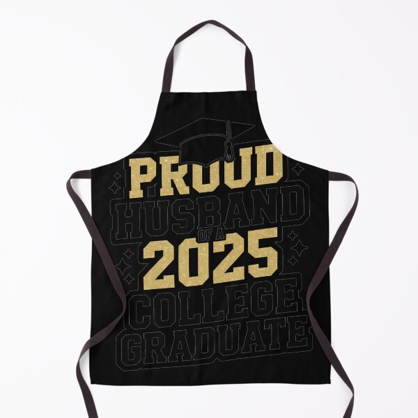 Item preview, Proud Husband Of 2025 Graduate College Shirt Graduation designed and sold by AvagondaMind.