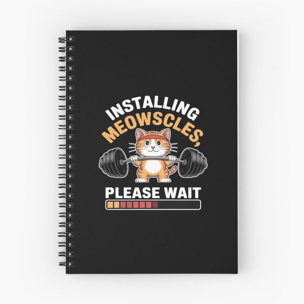 Item preview, Installing Meowscles Cat Workout Design Fitness Barbel designed and sold by Rotasiin.