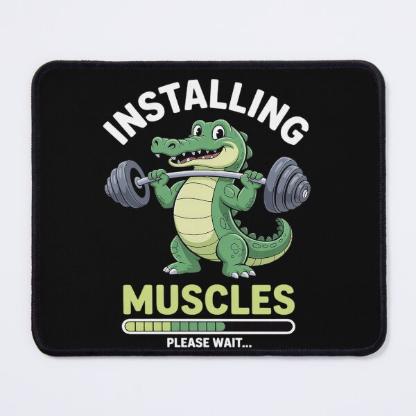 Item preview, Installing Muscles Please Wait Fitness Trainer Fitness designed and sold by Rotasiin.