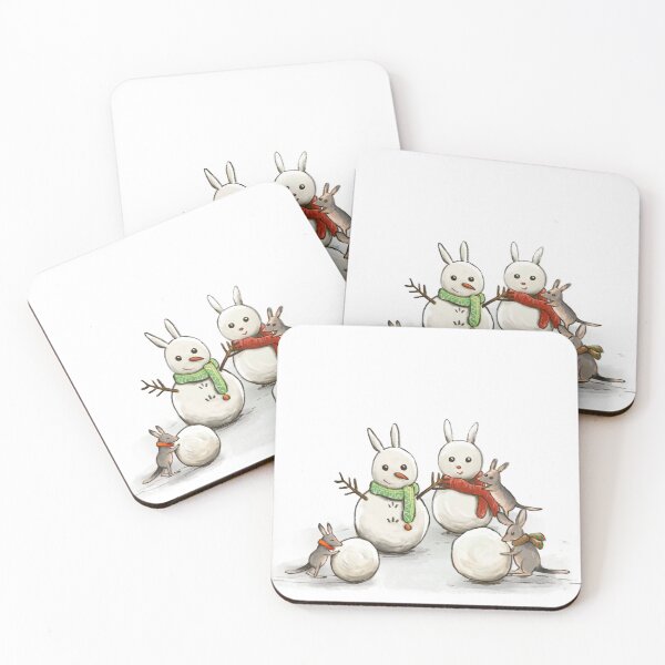 Item preview, Winter Fun with Bilbies – Cute Australian Wildlife Illustration designed and sold by KQ.Co2.