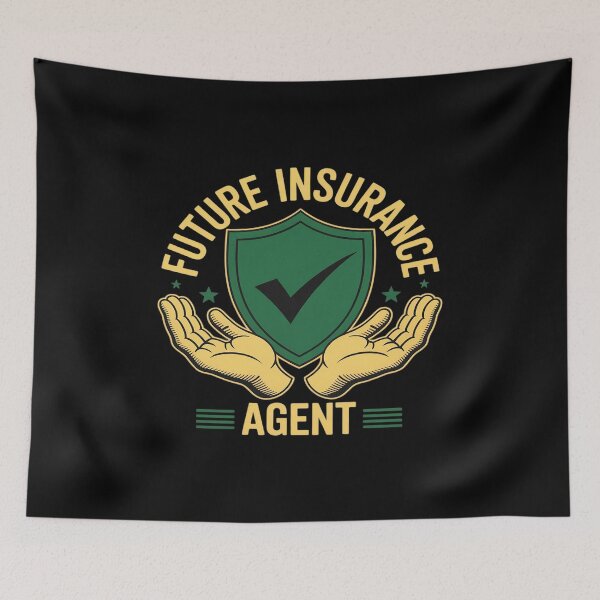 Item preview, Insurance Agent Future Agent Funny Insurance Broker designed and sold by Rotasiin.