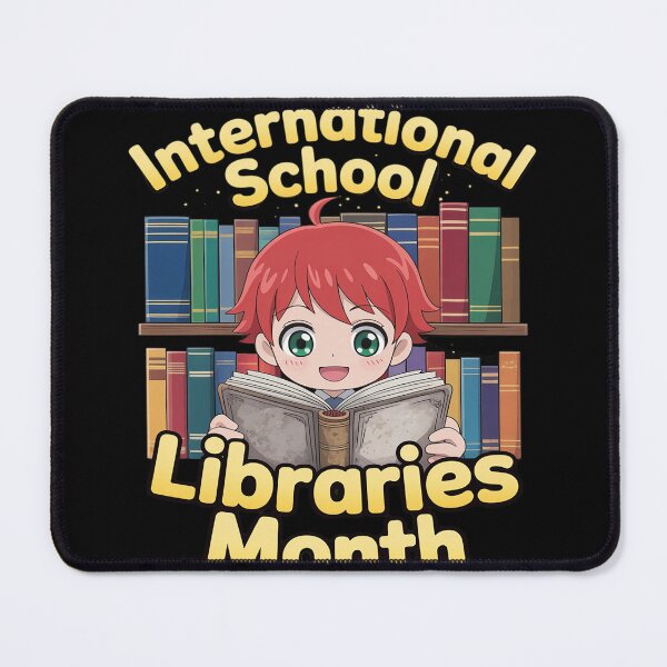 Item preview, International School Libraries Month Celebrate your Library designed and sold by Rotasiin.