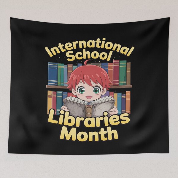 Item preview, International School Libraries Month Celebrate your Library designed and sold by Rotasiin.