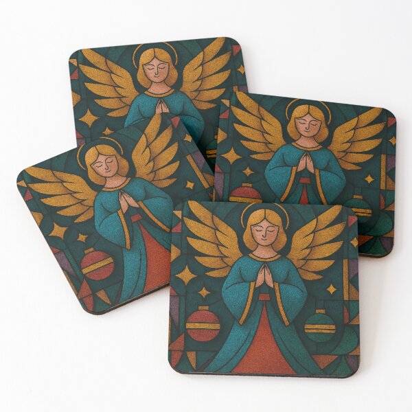 Item preview, Midnight Angel: The Blue Messenger of Art Deco designed and sold by JonelleTshirts.