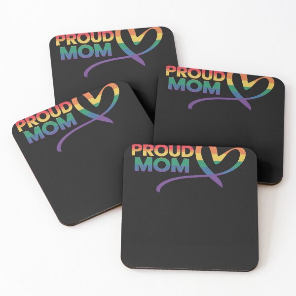 Item preview, Proud Mom Queer Pride Equality LGBTQ Parent Rainbow LGBT designed and sold by AvagondaMind.