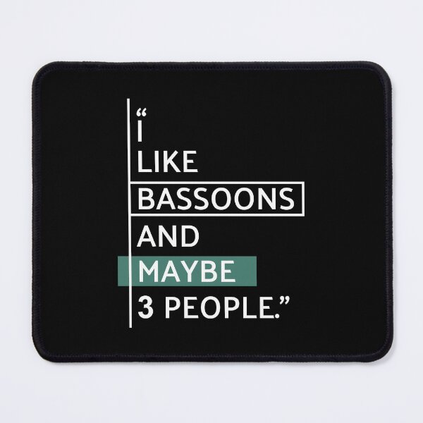 Item preview, I Like Bassoons Funny designed and sold by MaryAller.