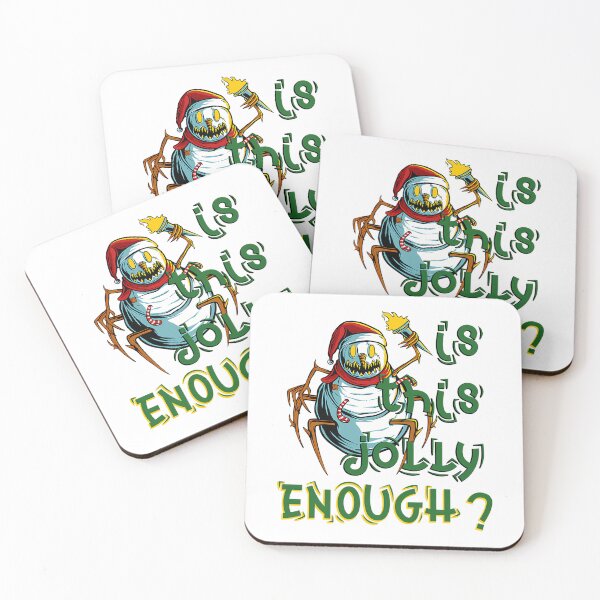 Item preview, Meme Jolly Merry Is Enough Classic Funny Christmas This designed and sold by ChrisMccarro.