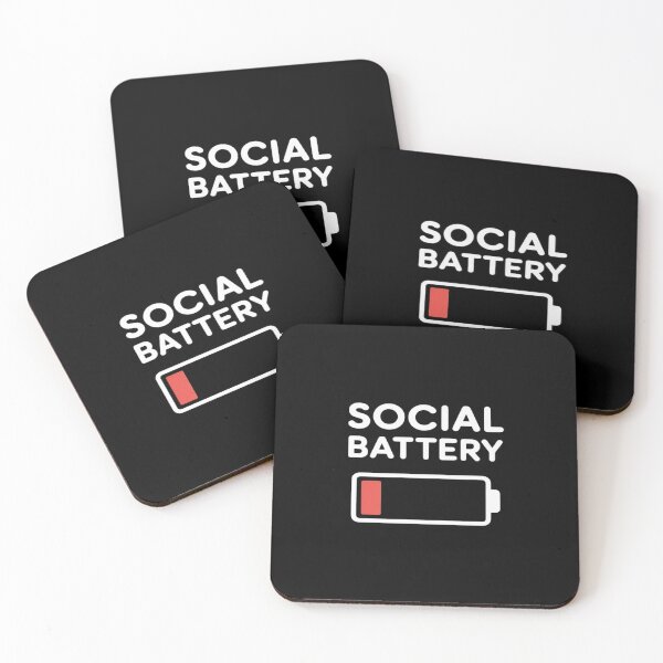 Item preview, Introvert Low Social Battery Level Anti Social People designed and sold by Rotasiin.