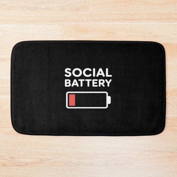 Item preview, Introvert Low Social Battery Level Anti Social People designed and sold by Rotasiin.