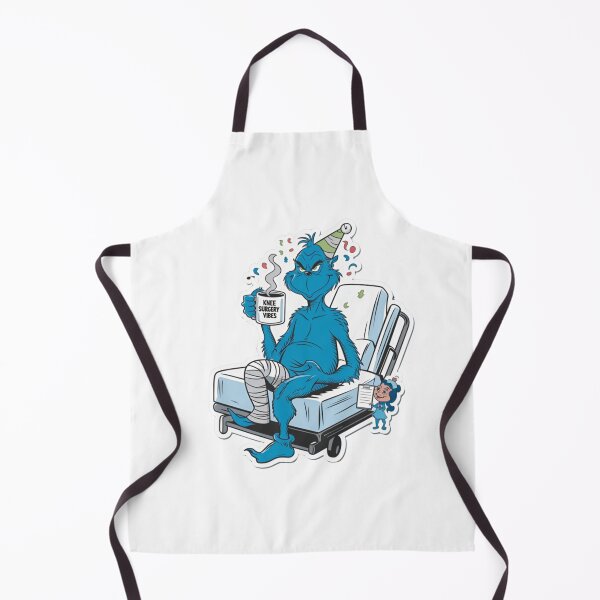 Item preview, Grinch Inspired Recovery Humor Art – Funny Furry Creature Hospital Illustration designed and sold by jimikoyallin.
