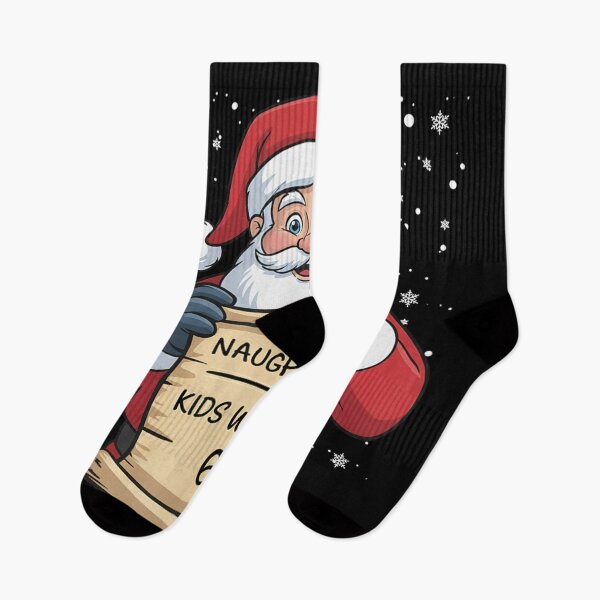 Item preview, Funny Santa Naughty List Christmas Kids Who Say 67 Holiday Humor designed and sold by PonyRoniku.