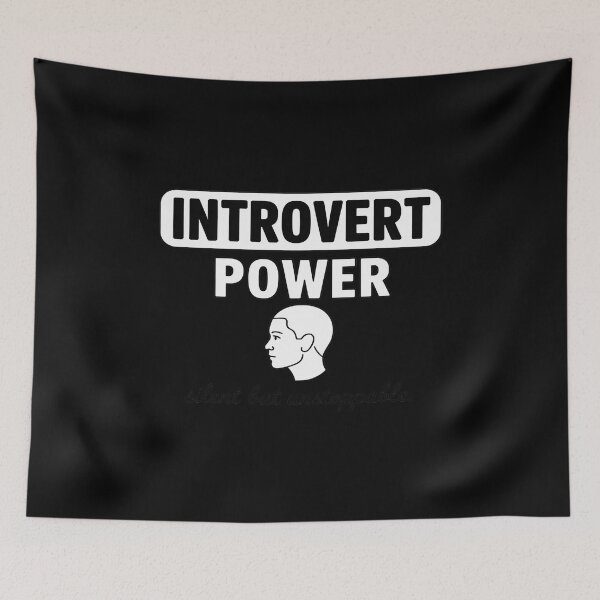 Item preview, Introvert Power Silent But Unstoppable designed and sold by Rotasiin.