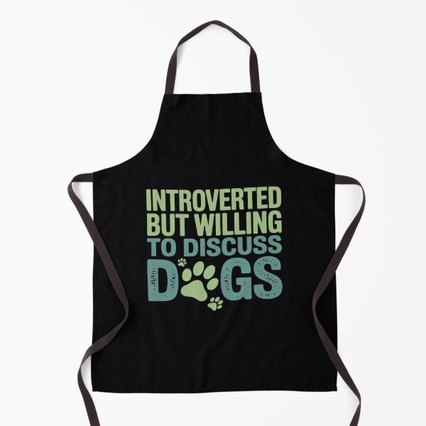 Item preview, Introverted But Willing To Discuss Dogs Introvert Dog Lover designed and sold by Rotasiin.
