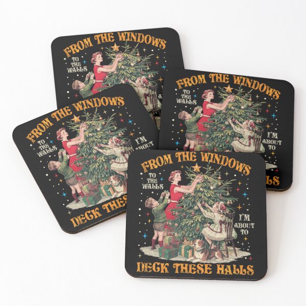 Item preview, From The Windows To The Walls I’m About To Deck These Halls designed and sold by Patchina.