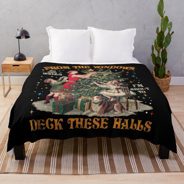 Item preview, From The Windows To The Walls I’m About To Deck These Halls designed and sold by Patchina.