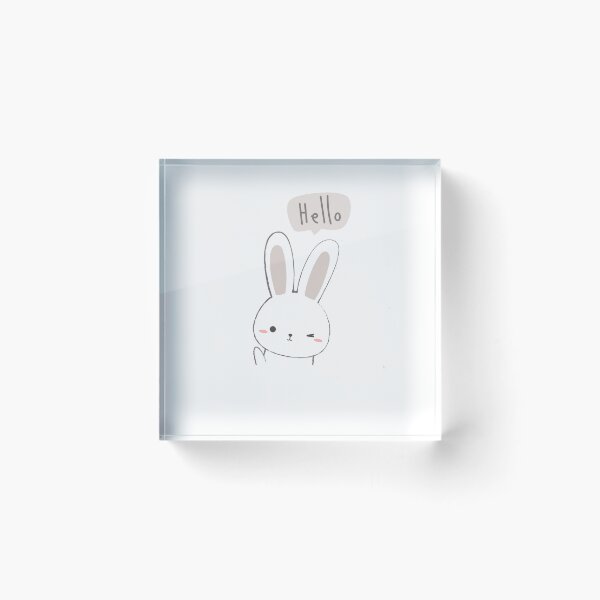 Item preview,   cute floppy ear rabbit designed and sold by Karisdesignss.