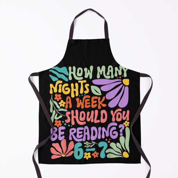 Item preview, Reading Question Flower Art How Many Nights A Week Should You Read designed and sold by PonyRoniku.