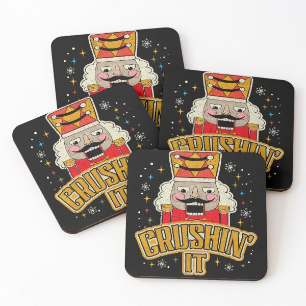 Item preview, Crushing It - Nutcracker - Festive Humor designed and sold by BlightedArt.