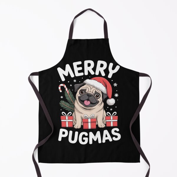 Item preview, Merry PugMas Christmas Santa Pug Dog Xmas Puppy  designed and sold by THagBlue.