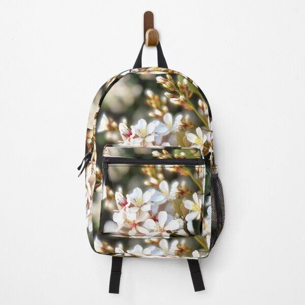 Item preview, White Petals and Buds in Peaceful Garden designed and sold by Mary Prema Art.