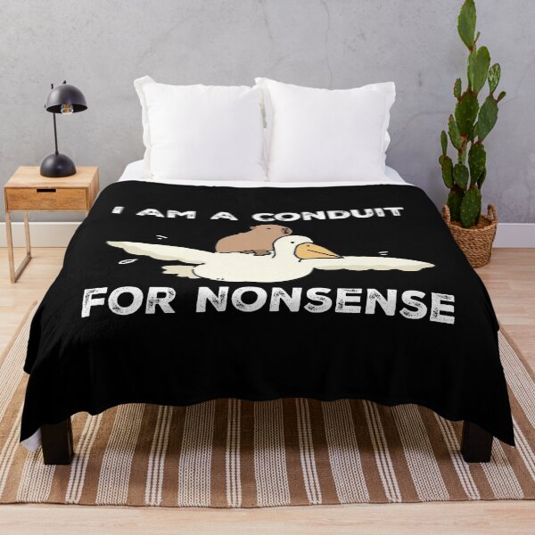 Item preview, Conduit For Nonsense Funny Animal T-Shirt designed and sold by LarryMBrown.