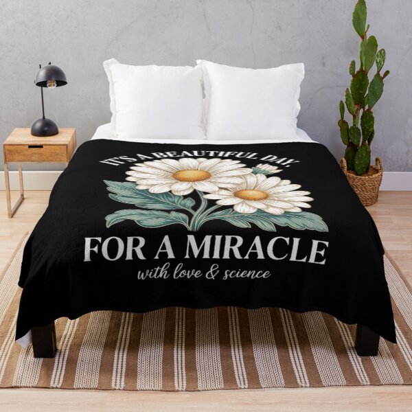 Item preview, It A Beautiful Day For Miracle Positive Floral Transfer Day designed and sold by LinlinsDemons.