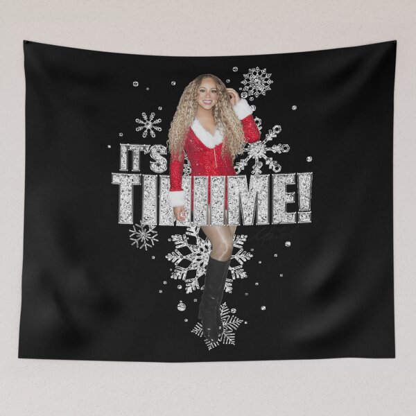 Item preview, It's Time Mariah Christmas Queen Holiday Festive Song Diva Art designed and sold by DaphoLatara.