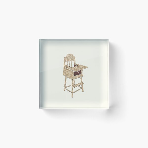 Item preview, Put the Baby in a High Chair Wish! Sims 3 Wish / Moodlet Paper Collage designed and sold by toowoosh.