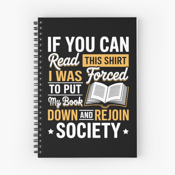 Item preview, I Was Forced To Put My Book Down and Rejoin Society designed and sold by KarimSoCute.
