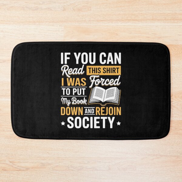 Item preview, I Was Forced To Put My Book Down and Rejoin Society designed and sold by KarimSoCute.
