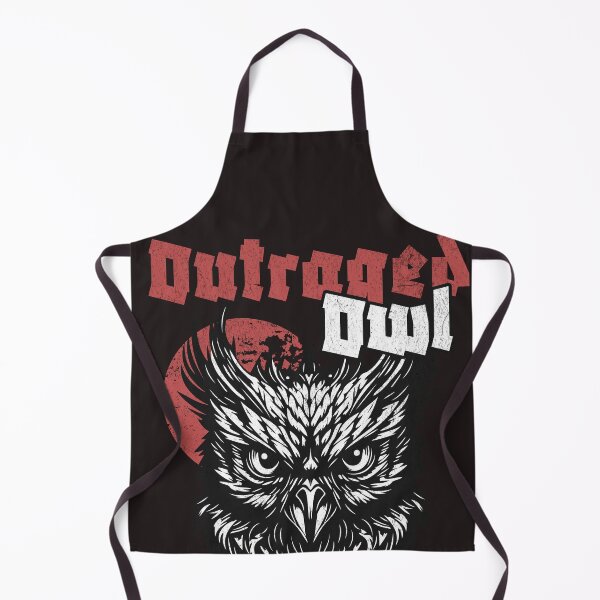 Item preview, Outraged Owl designed and sold by Zerrth.