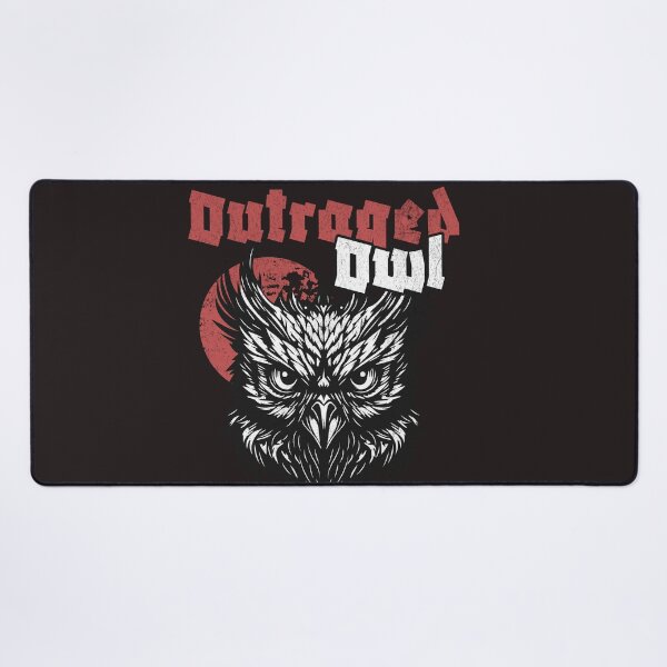 Item preview, Outraged Owl designed and sold by Zerrth.