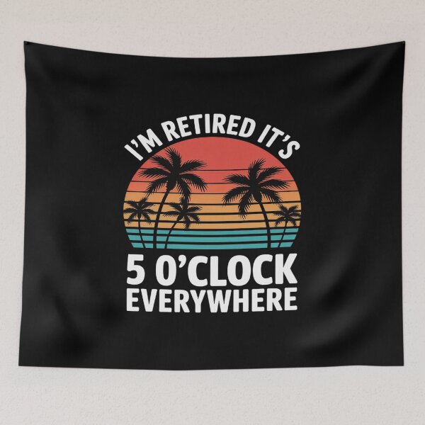 Item preview, It_s 5 O_Clock Everywhere retired summer Retirement 2025 designed and sold by LinlinsDemons.