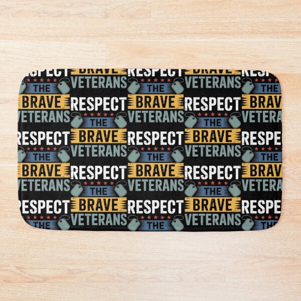 Item preview, Respect Brave – Veteran Support Military Dog Tags Tribute designed and sold by Taans-Creation.