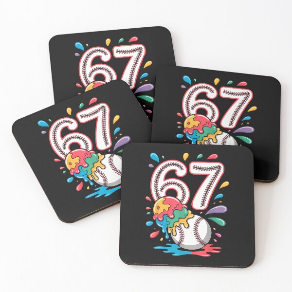 Item preview, Baseball Drip Number 67 Player Or 67Th Birthday designed and sold by merlinnears.