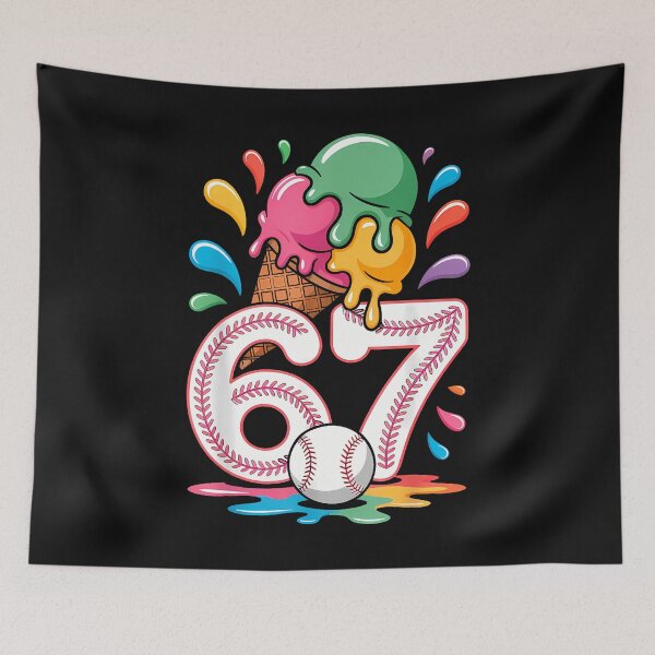 Item preview, Baseball Drip Number 67 Player Or 67Th Birthday designed and sold by merlinnears.