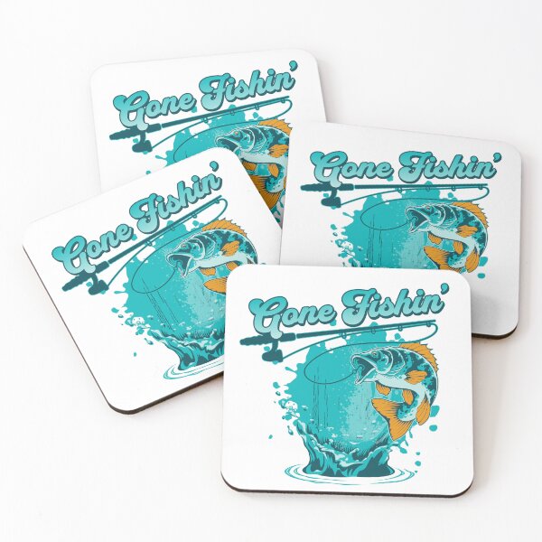 Item preview, Gone Fishin' designed and sold by ThePioneerWay.