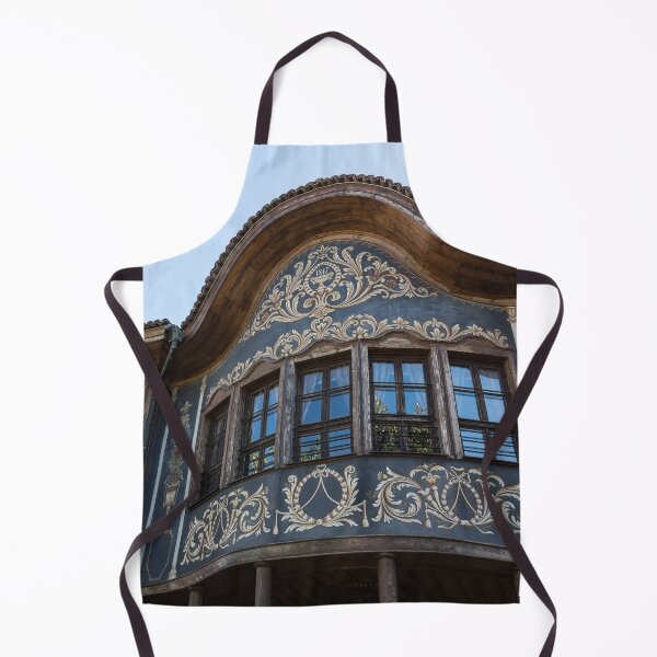 Item preview, Elegantly Curved Baroque House Facade from 1847 in Old Town Plovdiv designed and sold by Georgia Mizuleva.