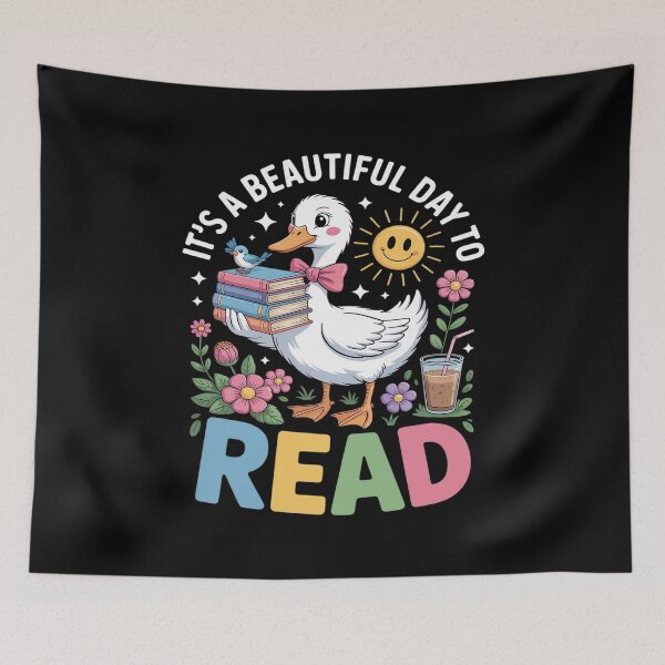 Item preview, It’s a Beautiful Day to Read Teacher Goose Back to School designed and sold by LinlinsDemons.