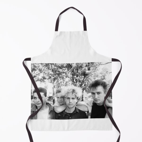 Item preview, Depeche Mode Inspired Retro Band Aesthetic – 80s Monochrome Music Vibe Art designed and sold by MadelynnIbrahim.