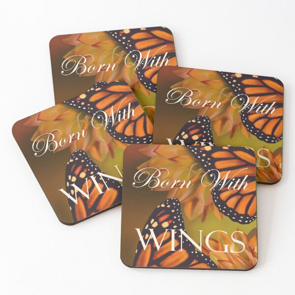 Item preview, Motivational Butterflies and Flowers - Wings on Petals Inspirational Image designed and sold by ABG Inspirational Art.