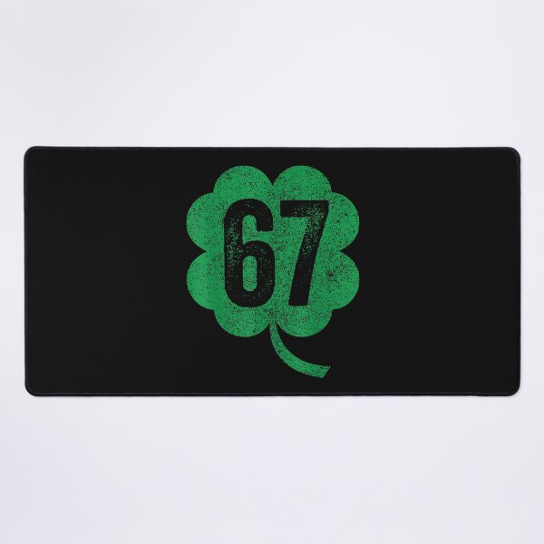 Item preview, 67 Shamrock Meme St Patricks Day Retro Green Lucky Number designed and sold by merlinnears.