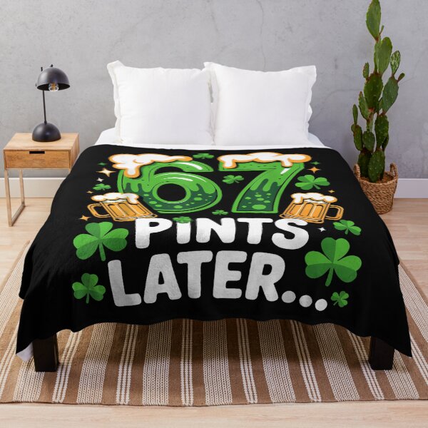 Item preview, Funny Meme St Patricks Day Pints 67 Meme designed and sold by merlinnears.