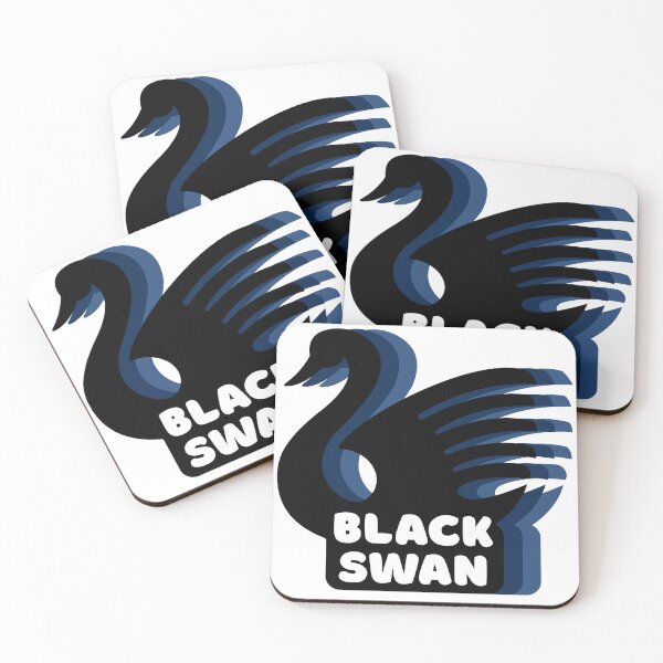 Item preview, Black swan sticker designed and sold by DesignPMG.