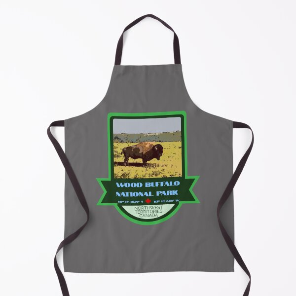 Item preview, Wood Buffalo National Park Vintage Retro Sticker – Canada National Park Badge Design designed and sold by RouseDesigns.